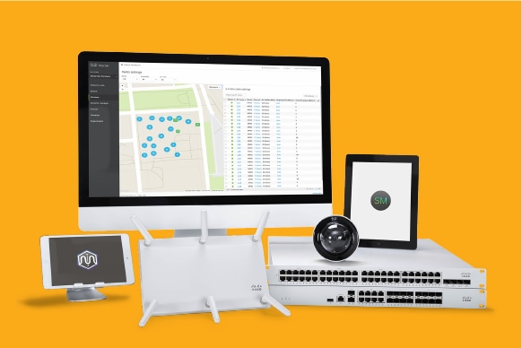 Cisco Meraki - Teste grátis da plataforma de rede em nuvem completa